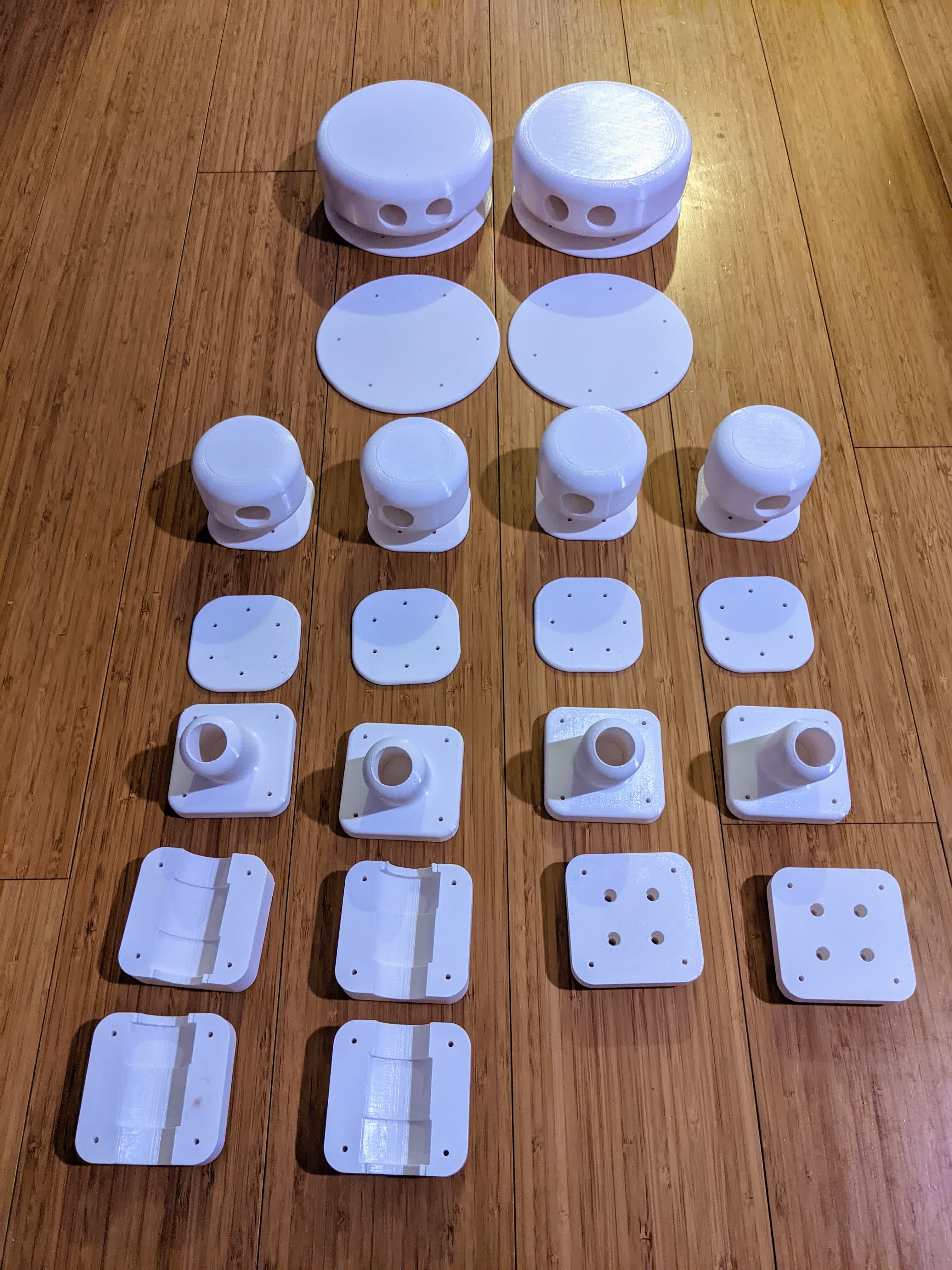 3D printed parts